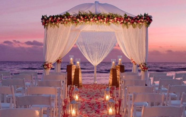 Beaches island Out Door Wedding