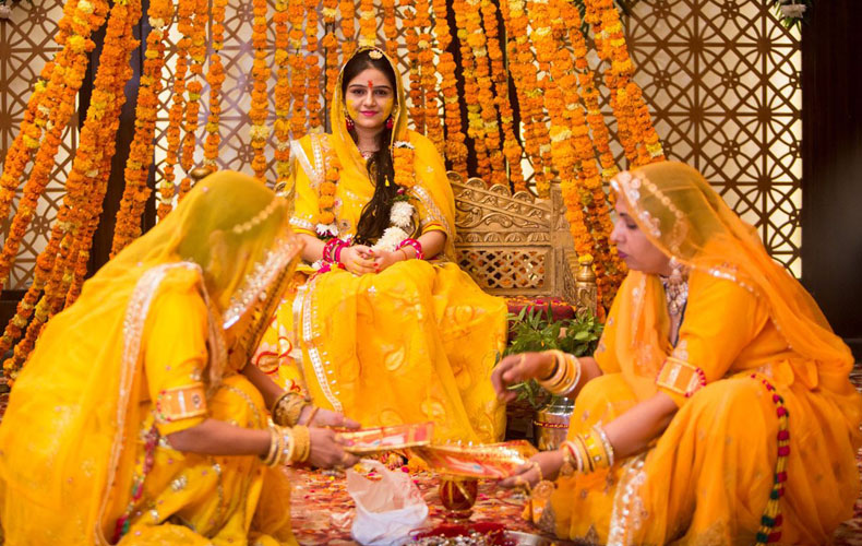 Haldi Marwari Wedding