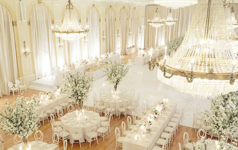 Seating for guests Royal theme Wedding