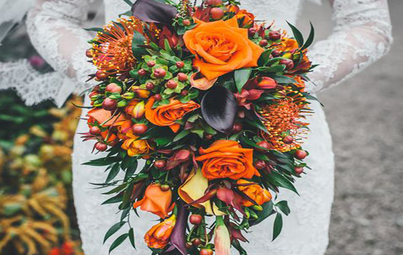 Wedding bouquets AUTUMN THEME WEDDING